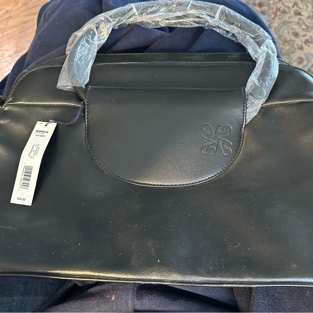 Simply Vera - Vera Wang Black Handbag with tags